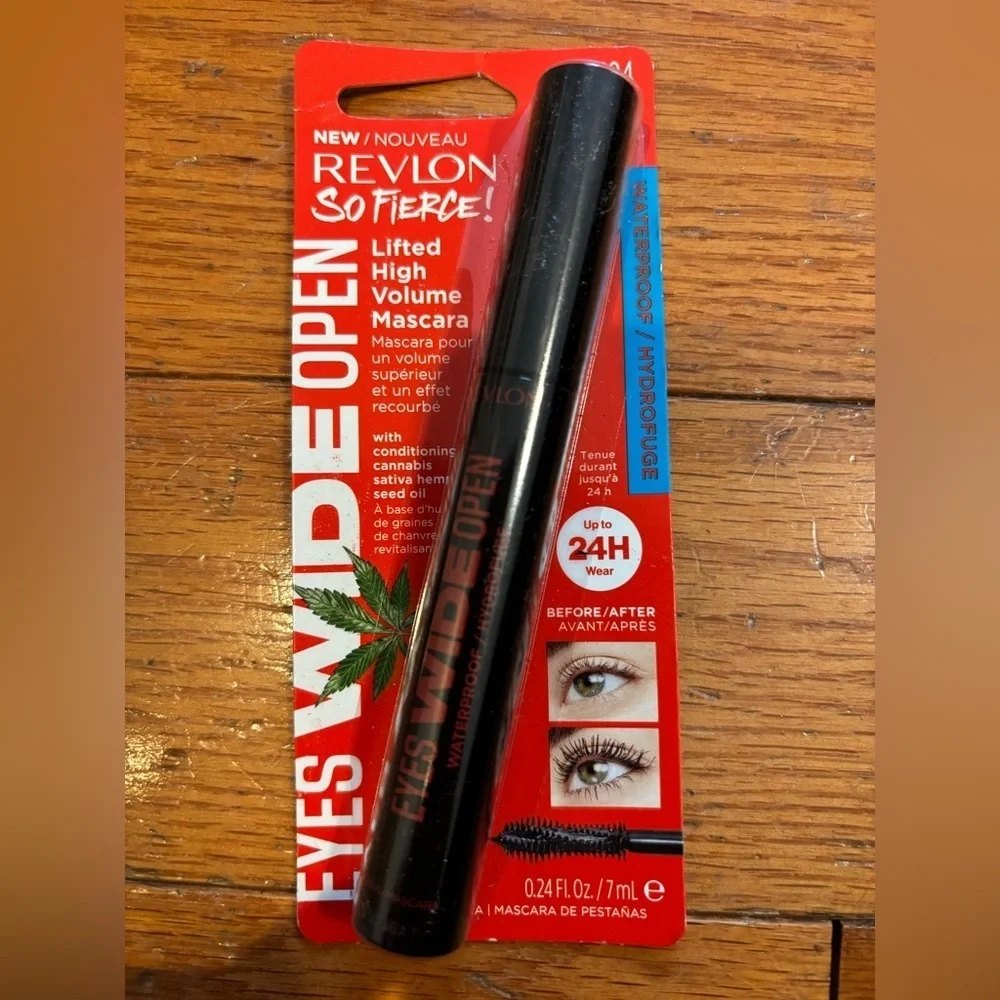 Revlon 24h So Fierce Eyes Wide Open Waterproof Mascara #104 black
